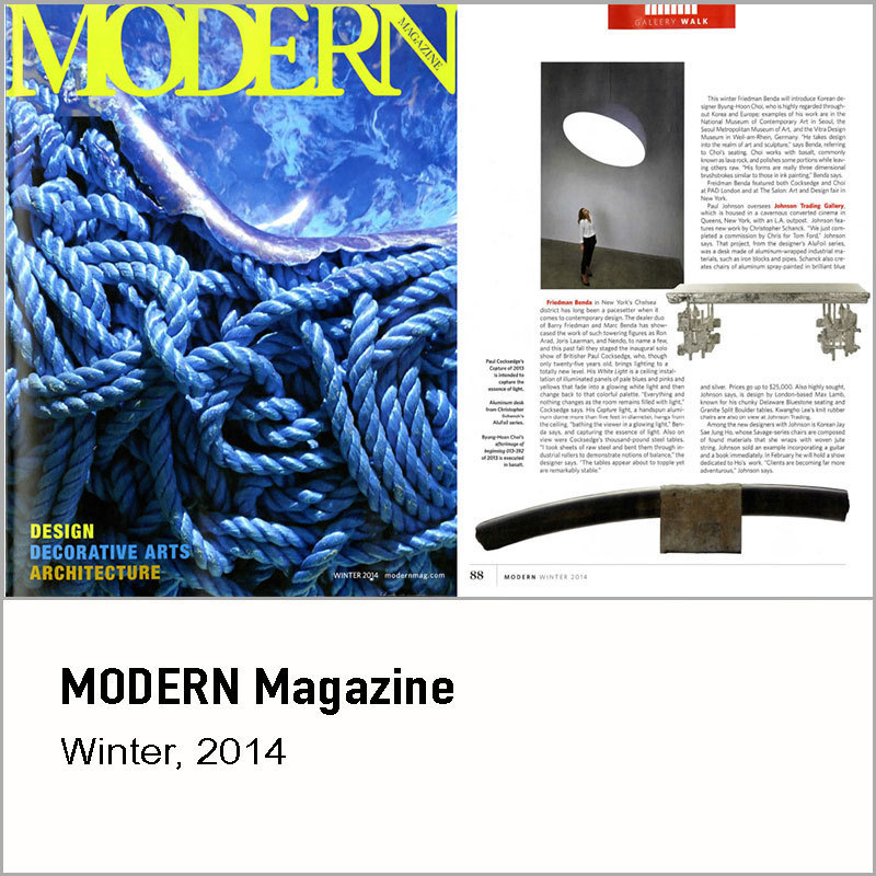 MODERN Magazine, winter, 2014