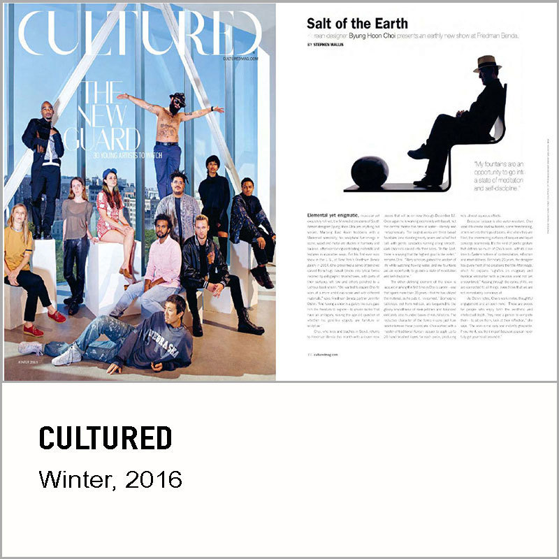 CULTURED, winter, 2016